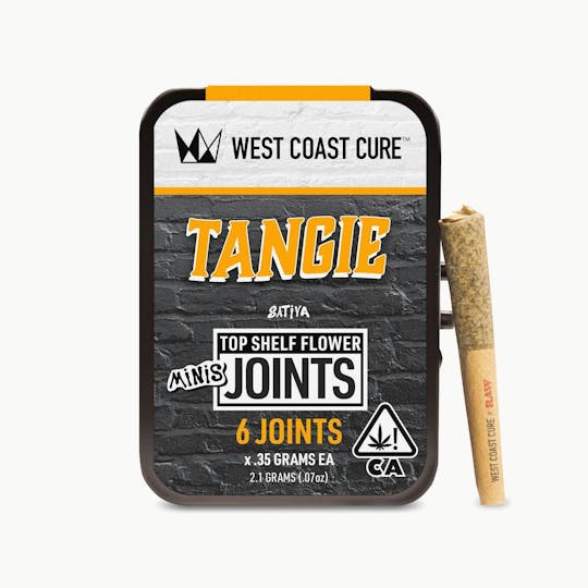 West Coast Cure - Tangie - Top Shelf CUREjoint Minis 6 x .35g - 1