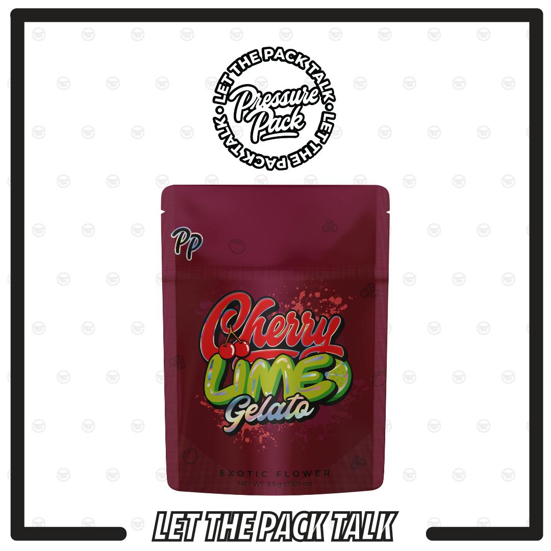 Pressure Pack - Pressure Pack Cherry Lime Gelato Flower 3.5g - 1