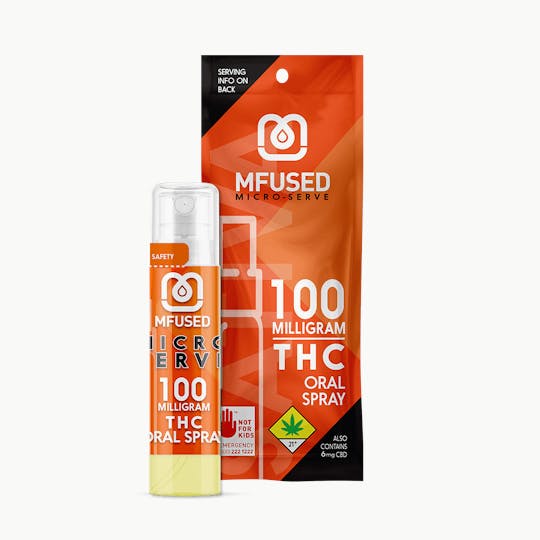 MFused - MFUSED Micro-Serving THC Oral Spray: Pineapple Daze (Sativa) - 1