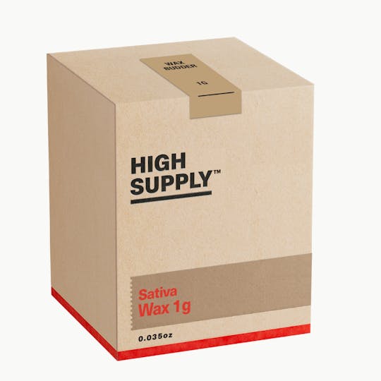 High Supply - Silver Kush Wax Budder 1g - 1