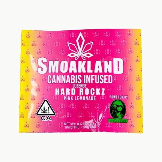 Smoakland - Hard Rockz Lozenge - Pink Lemonade - 10mg - 1