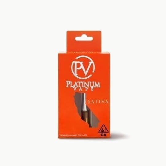 Platinum Vape - Platinum Vape Tangerine Sunrise (Sativa) 510 thread cartridge 1mL - 1