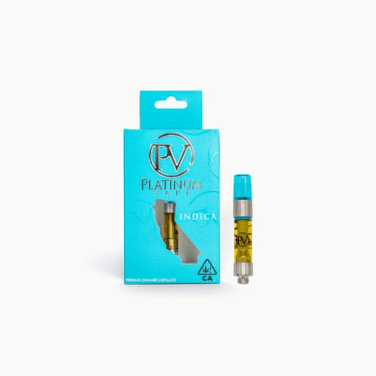 Platinum Vape - Platinum Vape Blueberry Space Cake (Indica) 510 thread cartridge 1mL - 1