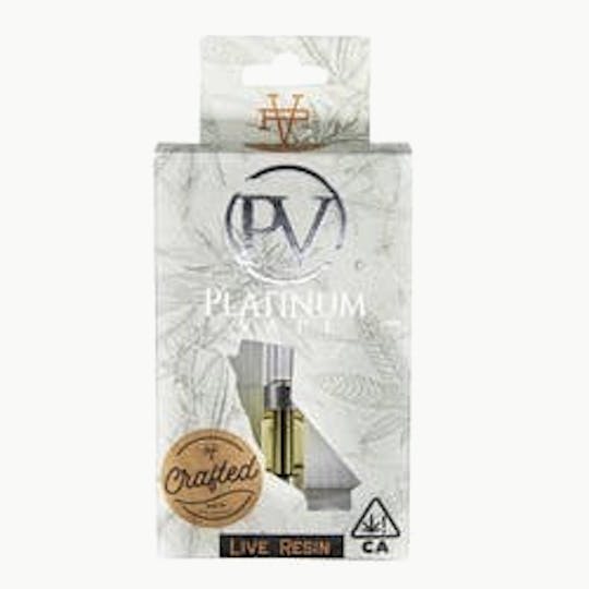 Platinum Vape - Platinum Vape LIVE RESIN Blackberry Diesel (Sativa) 510 thread cartridge - 1