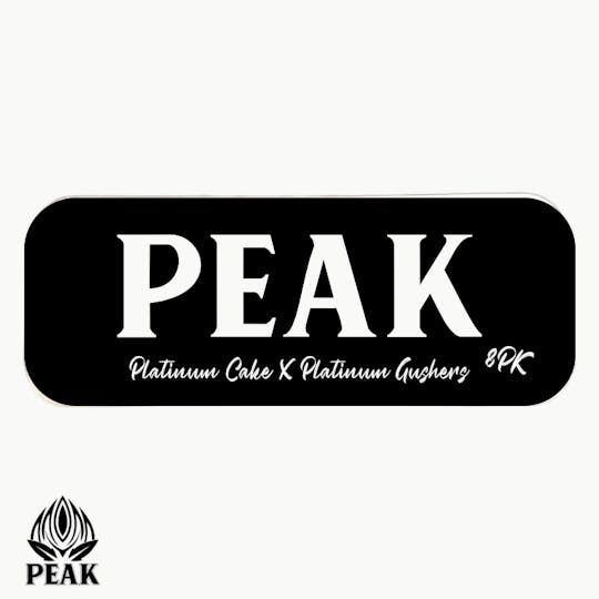 Peak Maine Cannabis - Platinum Cake X Platinum Gushers Peak 8 Pack - 1