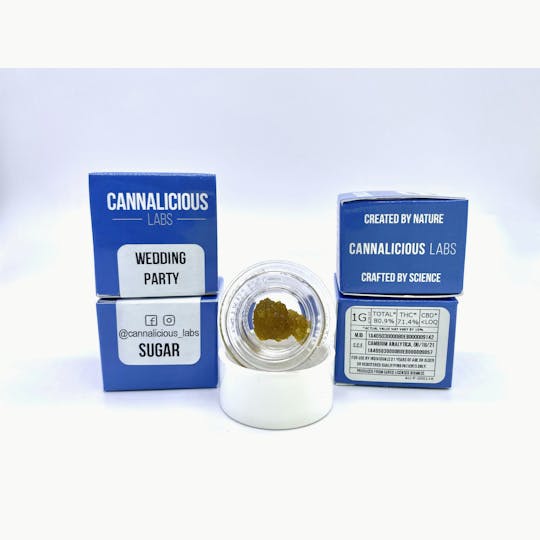 Cannalicious Labs - Wedding Party Sugar - 1