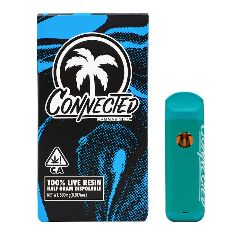 Connected Lemonatti - All In One Disposable Vape - Half Gram