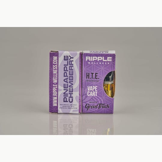 Ripple Wellness - Vape Cart - H.T.E - Pineapple Chemberry - 1