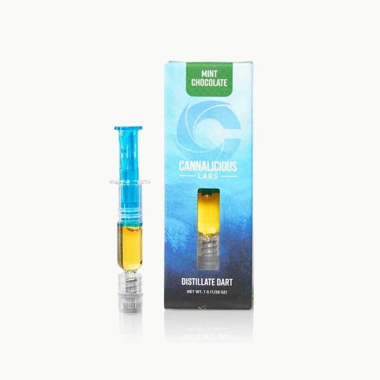 Cannalicious Labs - Mint Chocolate Distillate Dart - 1g - 1