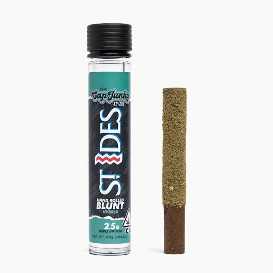ST IDES - 2.5g Hand Rolled Infused Hybrid Blunt - Cap Junkie - 1