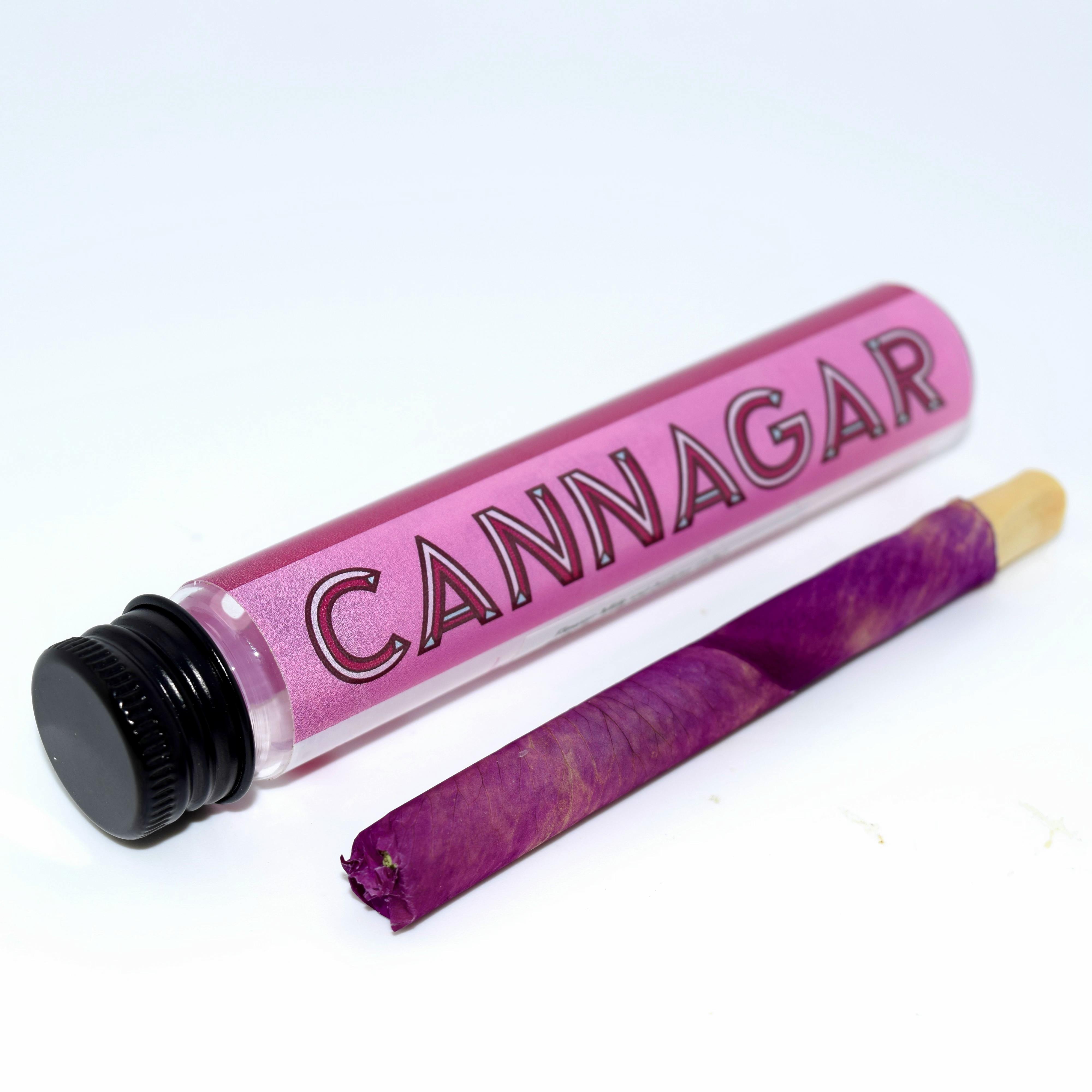 The Maine Cannagar Co - Blue Harlequin + Guava Tangie - Thai Stick - Rose Wrap - 1