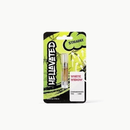 Hellavated - White Widow Strainz Cartridge 1g - 1
