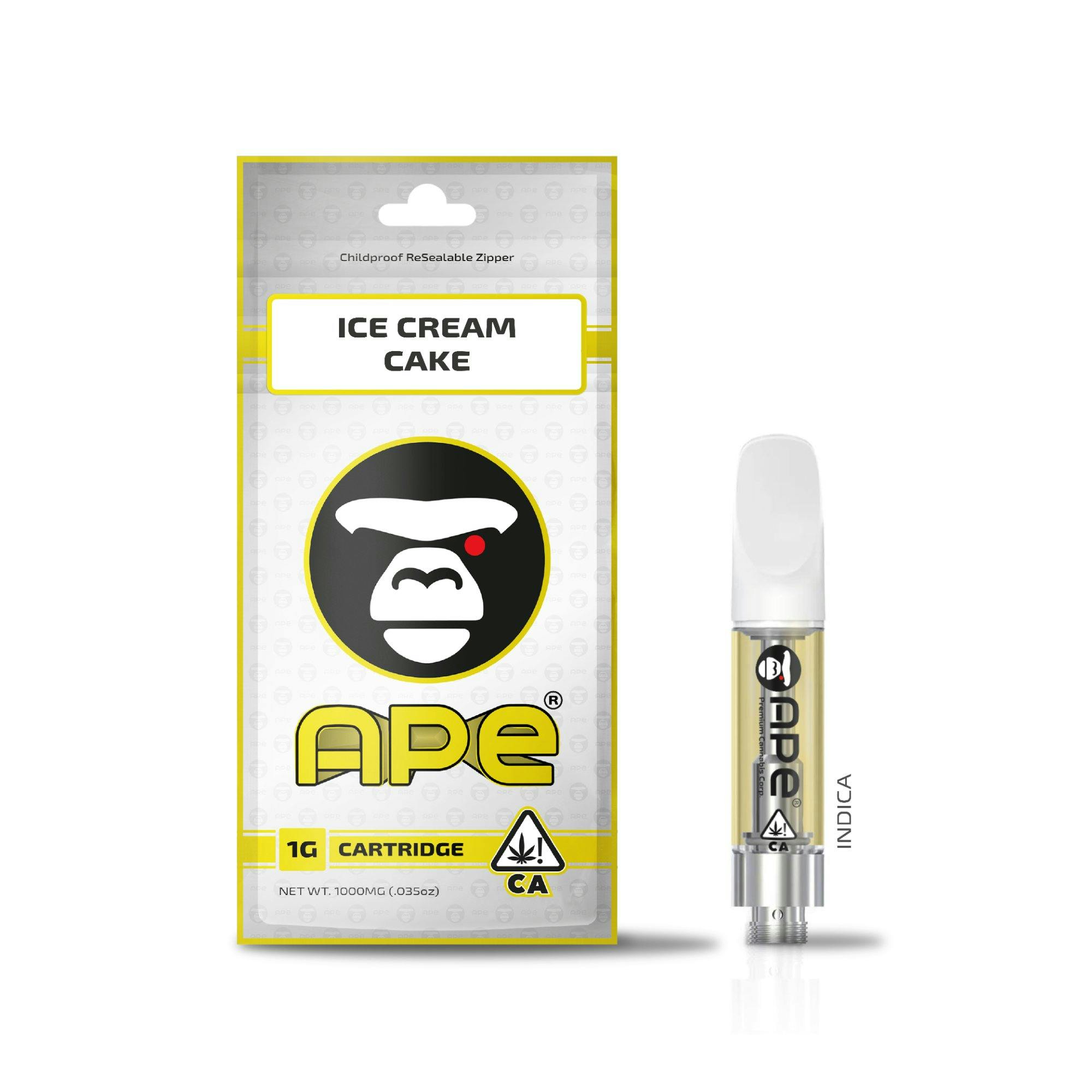 APE Premium Cannabis Corp - ICE CREAM CAKE — Sauce Cart 1000 mg. - 1