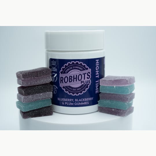 ROBHOTS - ROBHOTS Plus Gummies | MED | Night Time (THC, CBN, Melatonin) - 1