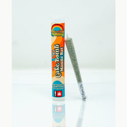 SugarTop Buddery - Mondo Bat Pre-Roll (1g) - Cake Bomb - 1