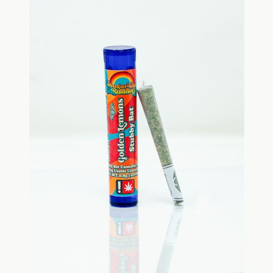 SugarTop Buddery - Stubby Bat Pre-Roll (.5g) - Golden Lemons - 1