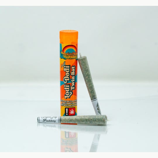 SugarTop Buddery - Twin Bat Pre-Rolls 2(0.5g) - Lodi Dodi - 1