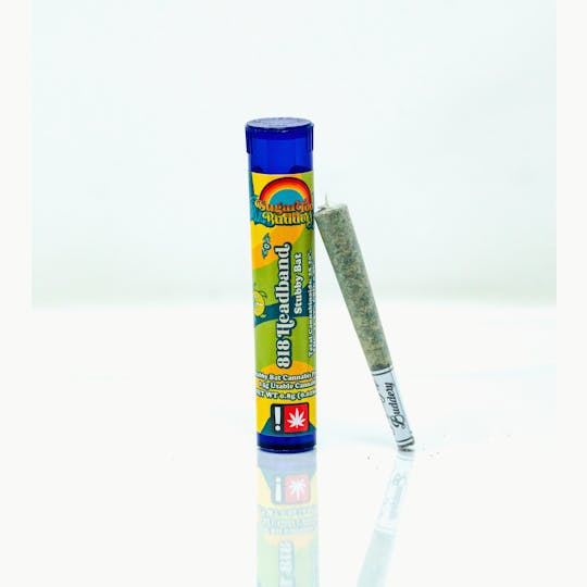 SugarTop Buddery - Stubby Bat Pre-Roll (0.5g) - 818 Headband - 1