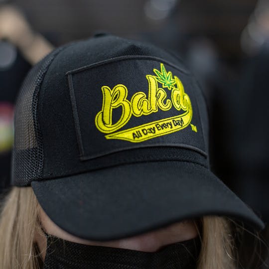 Bak'd - Bak'd Patch Trucker Net Hat (Black) - 1