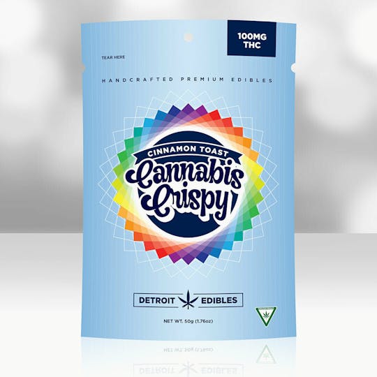 Detroit Edibles - Cinnamon Toast Cannabis Crispy - 1