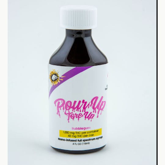 LePow Extracts - RSO Pour Up Tore Up 1000mg - Bubble Gum (MED) - 1