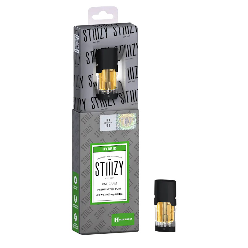 Stiiizy Blue Burst - Premium Thc Pod 1G - Il pod