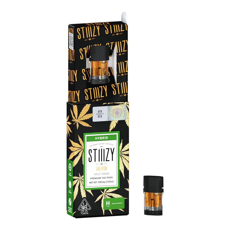 ridge - Apple Mintz .5G Live Resin Pod - Stiiizy pod