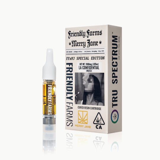 Friendly Brand - MJ/FF - LA Confidential - 1g Cured Resin Cartridge - 1