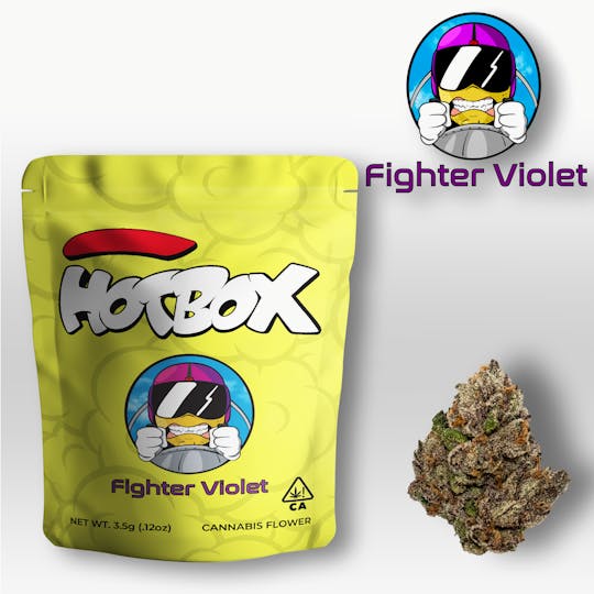 HOTBOX™ - HOTBOX | Fighter Violet Indica (3.5g or 1/8th) Indoor Flower - 1