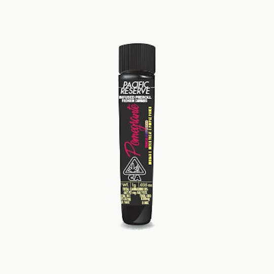 Pacific Reserve - Pomegranate • THCa Infused • 1g Preroll - 1