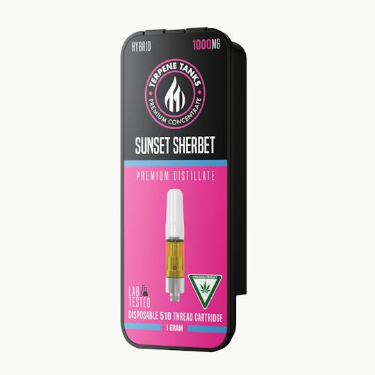 Terpene Tanks - Terpene Tanks Sunset Sherbet 510 1g - 1