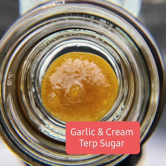 Terpman & Rosin - Garlic & Cream Terp Sugar - 1