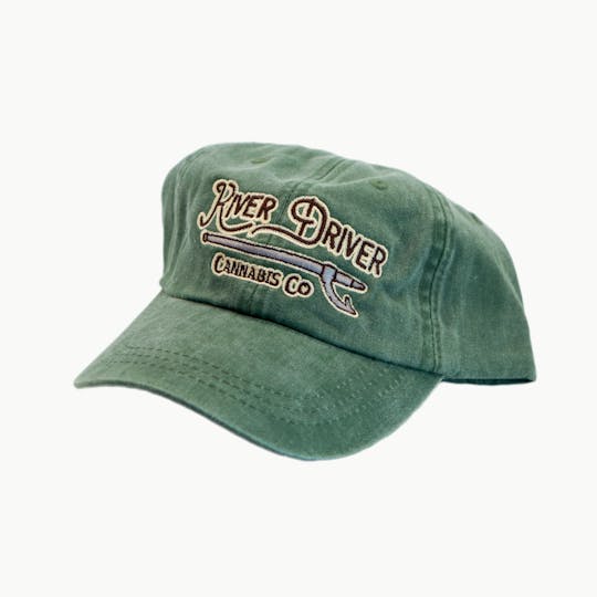 River Driver Cannabis Co - OS Spruce Dad Hat - 1