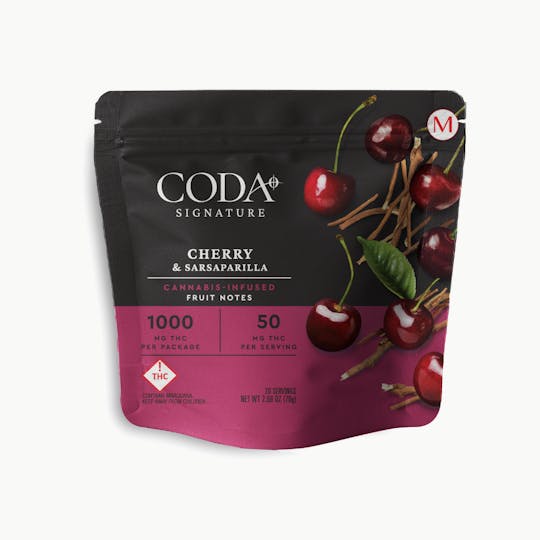 Coda Signature - Cherry & Sarsaparilla Fruit Notes | 1000mg THC | MED - 1