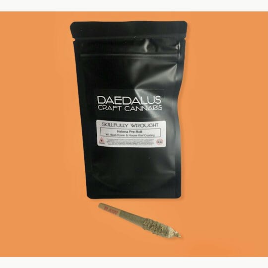 Daedalus Craft Cannabis - Helena Pre-Roll w/ Hash Rosin & Kief Coating - 1 1/4s - 5 pack - 1