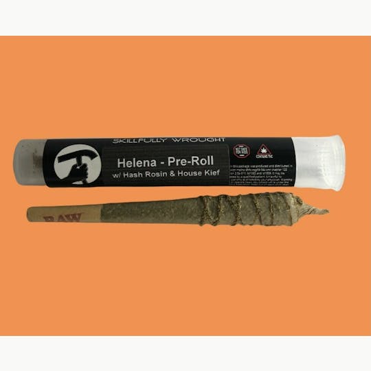 Daedalus Craft Cannabis - Helena Pre-Roll w/ Rosin & Kief Coating - King Size - Single - 1