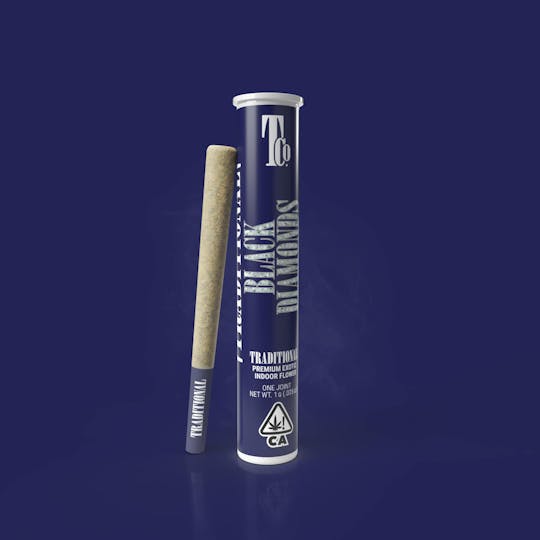 Traditional - Traditional - Black Diamonds Pre-Roll 1G - 1