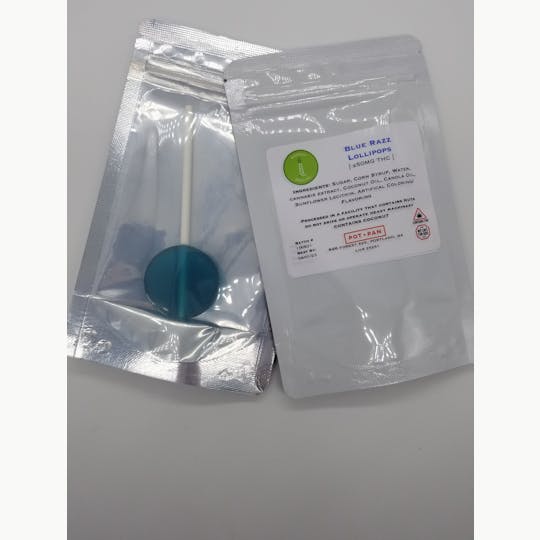 Mainely Medical - Mainely Medical Blue Raspberry 50mg Lollipop FULL SPECTRUM - 1