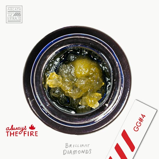 Arcata Fire - GG#4 - Live Resin Brilliant Diamonds (1g) - 1