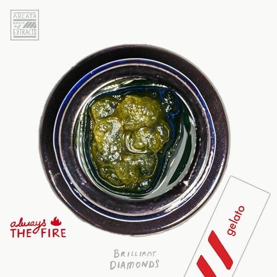 Arcata Fire - Gelato - Live Resin Brilliant Diamonds (1g) - 1