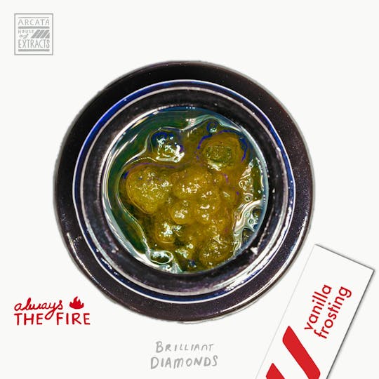 Arcata Fire - Vanilla Frosting - Live Resin Brilliant Diamonds (1g) - 1