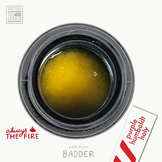 Arcata Fire - Purple Humboldt Holy - Live Resin Badder (1g) - 1