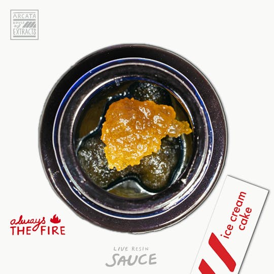 Arcata Fire - Ice Cream Cake - Live Resin Sauce (1g) - 1