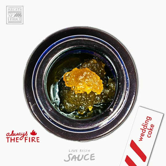 Arcata Fire - Wedding Cake - Live Resin Sauce (1g) - 1
