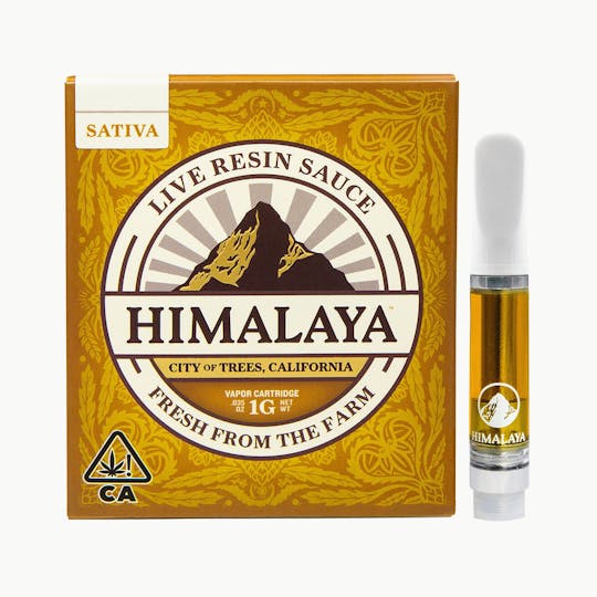 HIMALAYA - Trainwreck (Live Sauce) Cartridge - 1G - 1