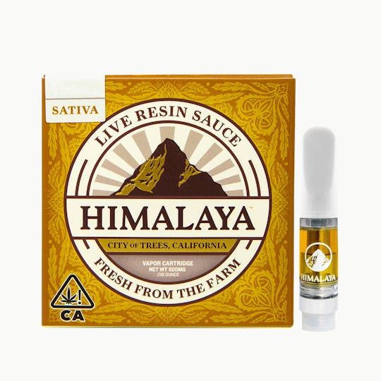 HIMALAYA - Trainwreck (Live Sauce) Cartridge - 0.5G - 1