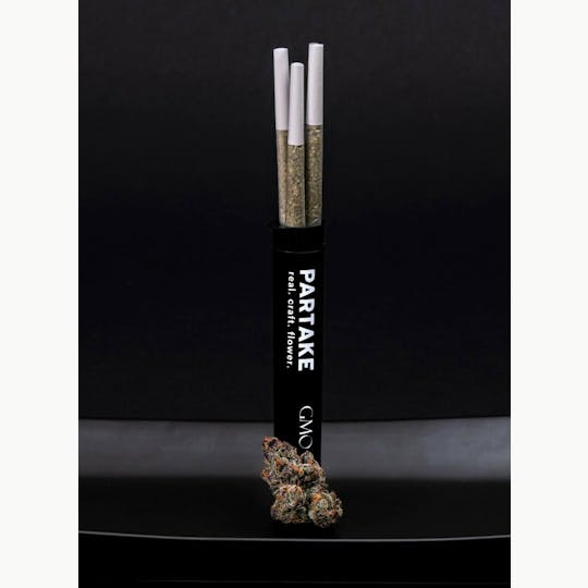 Partake Cannabis - GMO 3x0.5g Whole Flower Pre-roll - 1