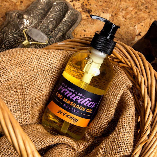 Mind Body & Soul Support - Renew 8oz 4000mg CBD Massage Oil - 1