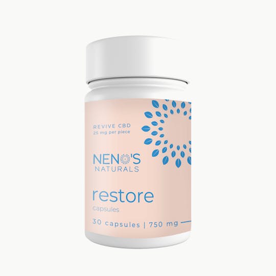 Neno's Naturals - Neno's Naturals Restore CBD Capsules 750mg - 1