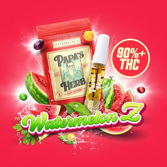 Papa's Herb - Watermelon Z (1g) Vape Cartridge - 1